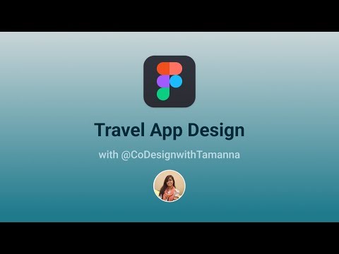 Travel App Design with Figma | Wireframe | UI Design | Advance Prototype