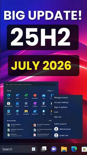 Biggest Windows 11 25H2 Update! New Features!