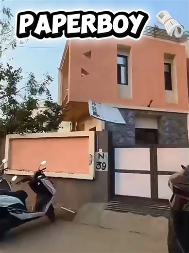 Newspaper Boy 📰🗞️ #asmr #dailynews #paperboy #satisfyingvideo #newspaper