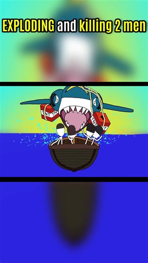 The last fatal shark attack in the UK involved an exploding shark