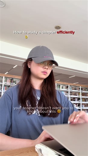 How to master a chapter in 1 hour🧠🤯 Most students try to memorize everything line by line. But top students focus on understanding the structure first, so the details become easier to remember later. Here’s the system I use when learning a new chapter: 1️⃣ Quick Breakdown (2 mins) Before opening the textbook, get a quick overview of the chapter. You can ask AI or skim the headings and subheadings to understand the main ideas. The goal is to see the big picture first so your brain knows what in