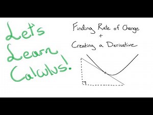 Learn Calculus!- Rates of Change