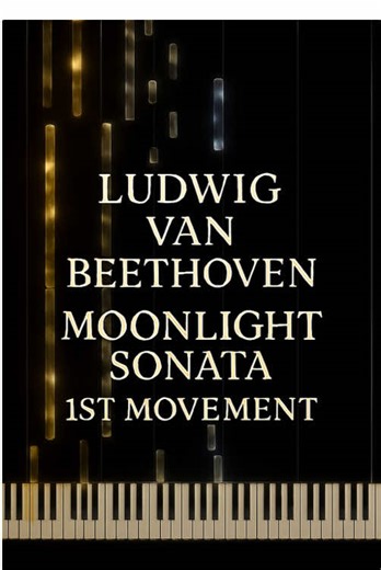 Piano Tutorial: Beethoven's Moonlight Sonata First Movement