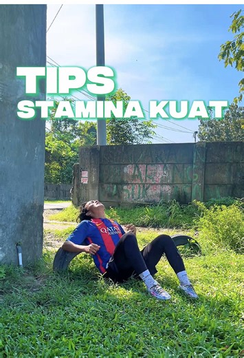 Ini dia TIPS biar kalian gacepat capek dan tetap kuat sampai peluit akhir ❗️