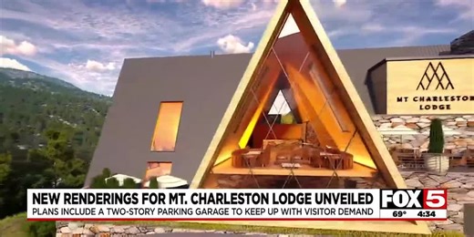 New renderings for Mt. Charleston Lodge released