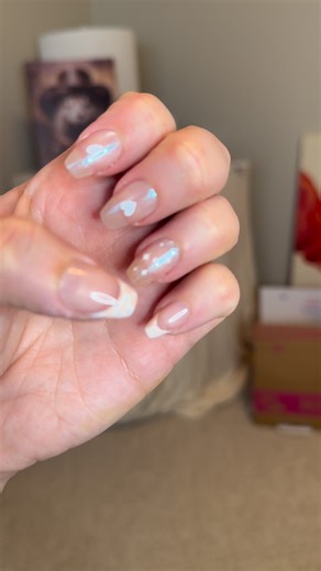 Instant mood lift = A new set 💅 These cheap fake nails out here doin the Lord’s work 🤣👏 #newnails #winternails #targetfinds #nails | Abi Jones