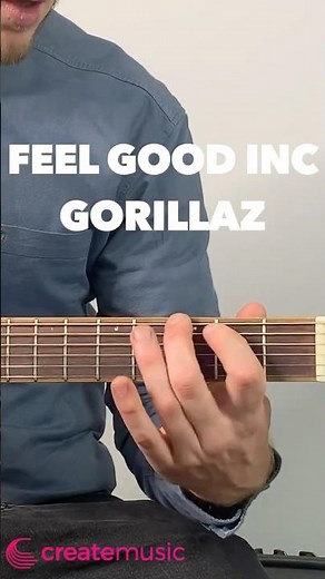 How to Play the Feel Good Inc Riff #guitarlesson