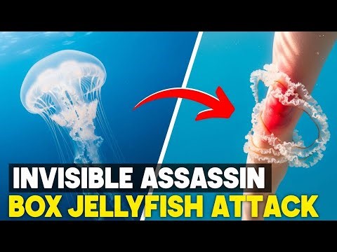 ⚠️ BREAKING: The Sea’s Invisible Assassin – Box Jellyfish Attacks on Australian Shores!