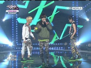 [Music Bank K-Chart] Beautiful Target - B1A4 (2011.09.16)