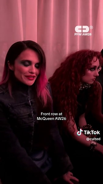 Front Row Highlights at McQueen AW26