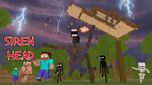 Monster School - SIREN HEAD ATTACK - Minecraft Animation In Monster School video siren head attack on minecraft students. Monster School students fight with siren head. Watch the full video to find out how the minecraft students survive this giant apocalypse. #monsterschool #sirenhead #minecraft | Monster School Atif Animations
