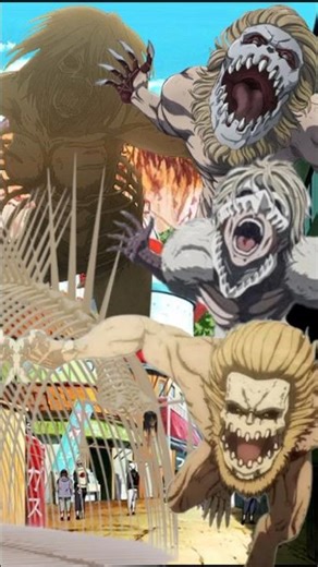 EREN FOUNDING TITAN AND YMIR FRITZ FOUNDING TITAN ALL TITANS #erenfoundingtitan #ymirfritzfounding