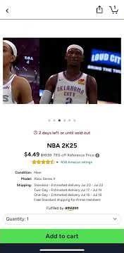 NBA 2K25 for $4.49 at Woot! Why I’m Buying Cheap Physical Xbox Games