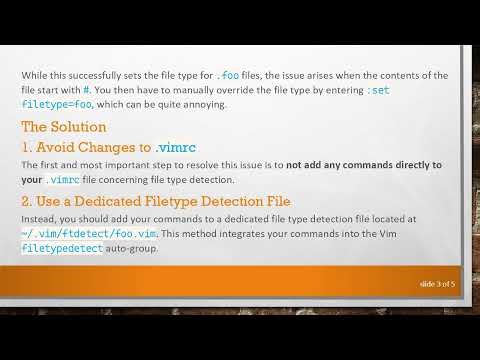 Solving the Vim Filetype Detection Issue: Syntax Highlighting for Files Starting with #