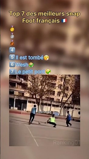 Top 7 best French football Snaps #footballshorts