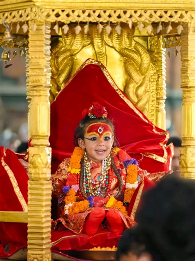 Then and now, Our Former Kumari and Present Kumari ❤️💕 #Kumari #TrishnaShakya #AaryaTaraShakya#fypシ゚viral