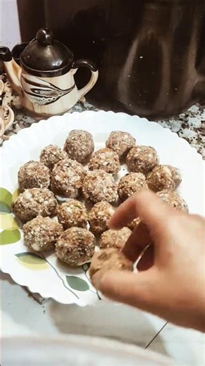 Dryfruits Laddu #shorts #uncut #benefits #dryfruits