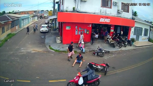 Man gets his head scalped after motorcycle collision in Manacapuru, Brazil