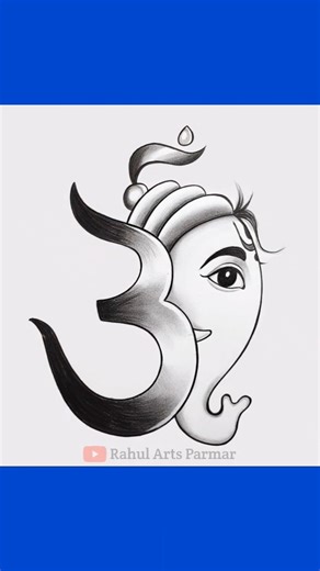 Ganesha Drawing 👆 Press Here Full Video | How To Draw Ganpati