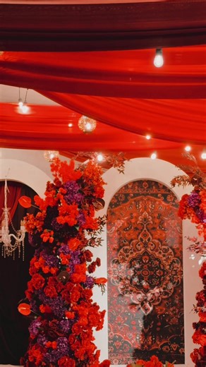 Warm Indian Fusion Wedding Celebration Ideas