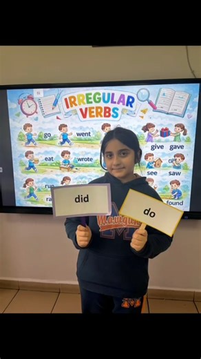 Mavigün Koleji | 📚 *Irregular Verbs Game* Our 4th grade students both reinforced their knowledge and had fun during the “Irregular Verbs Game” activity! 🎯... | Instagram