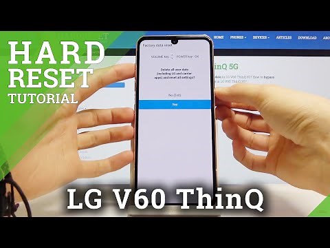 How to Hard Reset LG V60 ThinQ – Bypass Screen Lock