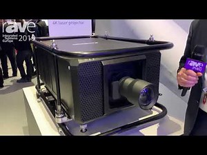 ISE 2019: Panasonic Showcases Small, Light 50,000-Lumen PTRQ50K 4K Native Laser Projector