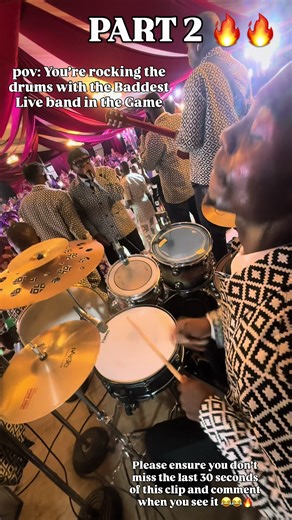 Experience Live Drumming with Afolabi Emmanuel