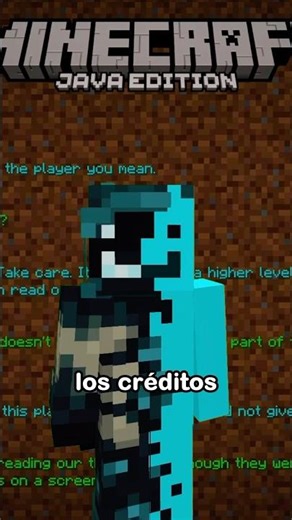El significado de los créditos de Minecraft 👀