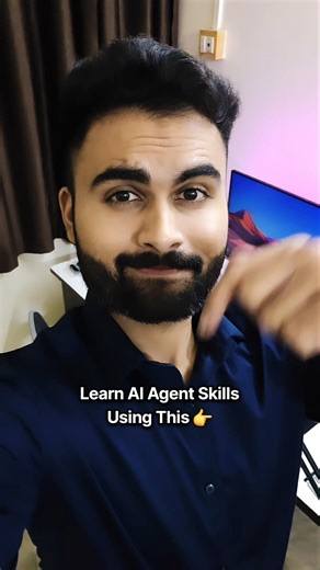 Perfect Course To Learn AI Agent Skills 😍 #html #ai #javascript #coding #webdevelopment