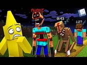 Every Minute = Horror Wakes Up in Minecraft