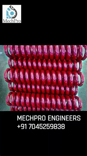 powder coated kelly bar spring #industrial #spring #foryou #viral #selling