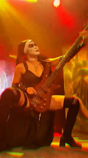 Dogma Brazil on Instagram: "dogma Nixe 🎸 @dogma.nixe #dogmaband #thebandghost #theatricalmetal #thecultofdogma #dogmaofficial #dogmabrasil #dogmasinners #femalemetalsinger #fyp #guitar #bass #metal #trending #tiktok #scary #nuns #religious #music #metalmusic #femalemetal #wearedogma #sinners #heavymetal #headbanger #rock #tour #live #concert #show #drums"
