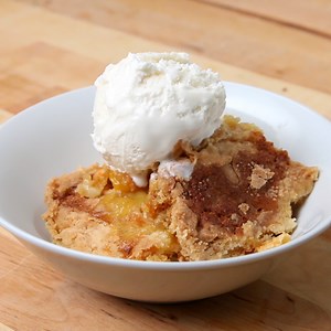Easy Peach 'Box' Cobbler Recipe by Tasty