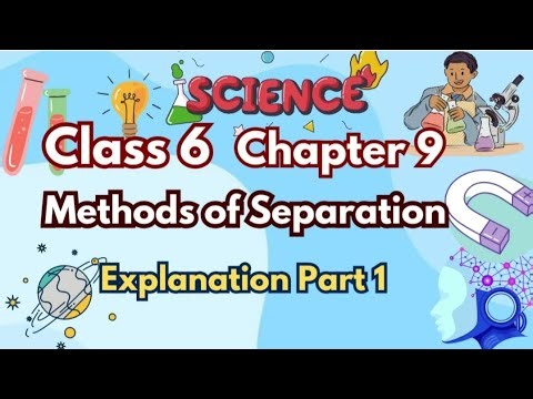 Methods of Separation Class 6 | Winnowing, Filtration | Chapter 9 Explanation | Curiosity” cbse