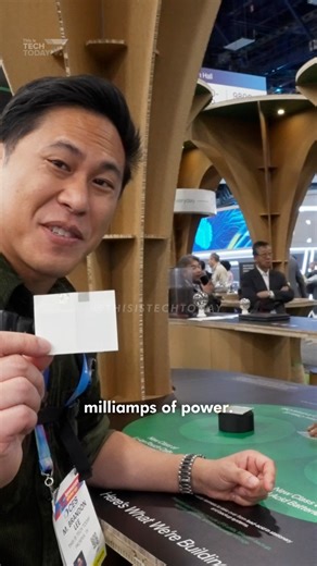 This is crazy. This is a BATTERY made out of PAPER by a company named “Flint.” It won’t hold a massive amount of charge at the moment, but it removes the toxic elements from it and becomes biodegradable. Pretty neat! | This Is Tech Today