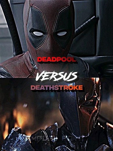 Deadpool VS Deathstroke | #shorts #marvel #dc