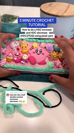 Replying to @Rebecca CROCHET TUTORIAL: HOW TO DO A HALF DOUBLE CROCHET (increase and decrease i.e. hdc2tog) in under 3 minutes. Hope this helps you on your crochet journey! This crochet tutorial is best for medium beginners. However, I have plenty of other videos to you get you started for absolute beginners‼️ @ask.the.milkyway (watch my tips on how to start crocheting for beginners) Hope this helps you in your crochet journey! 🏷️#crochet #crochettiktok ##crochettutorial#learntocrochet ##croche