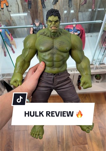 HULK REVIEW 🔥 #hulk #marvel #hottoys #toyreviews #actionfigures | hot toys hulk