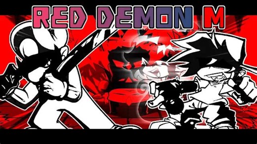 Red Demon M / Red Demon O but Devil Mario sings it! (FNF Cover Request)