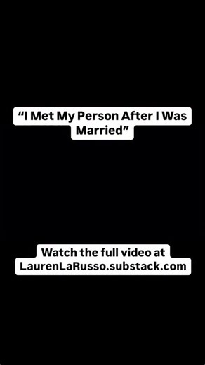Lauren LaRusso, LPC, LMHC on Instagram: "DM or comment ‘LETTER’ for the full Letters to Lauren on Substack. Watch the full video at laurenlaRusso.substack.com #affairs #infidelity #love #relationships #family #healing #growth #journey"