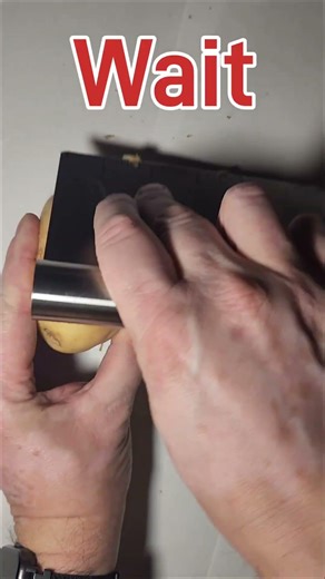 Pastry Scraper Potato Peeling Fail
