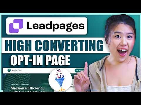 How to Build a High Converting Lead Magnet Page with Leadpages (Form Delivery Tracking)