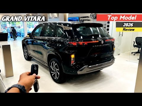 Maruti Grand Vitara Top Model 2026 ❣️| Grand Vitara Alpha Plus Hybrid Review !! 27 Kmpl का Mileage 😱