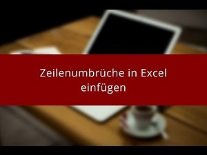 3 Methoden, Zeilenumbrüche in einer Excel-Zelle einzufügen