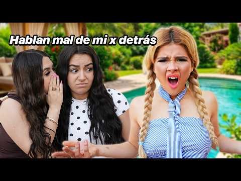 They're talking behind my back | I didn't expect this