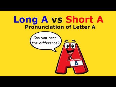 Long A vs Short A | Can you hear the difference?
