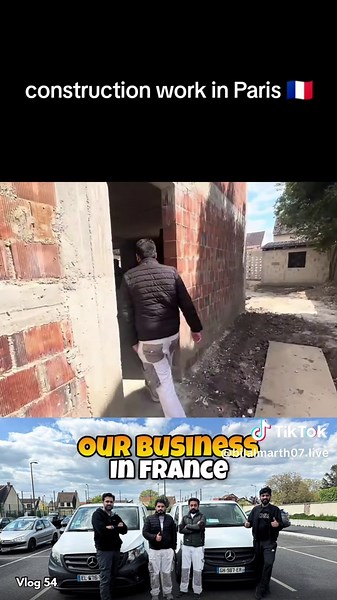 #bilalmarth7 contractions work in Paris 🇫🇷 #trending #viralvideo #repost @Bilal Marth 7 @Sherry please tiktok team give me high rpm I am uploading daily based high quality videos