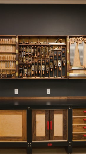 7.9K views · 102 reactions | We've added the Boggs Concave Spokeshave to our custom built Lie Nielsen cabinet! We made the cabinet using our assortment of woodworking tools and to suit our current collection of Lie Nielsen tools! #woodworking #handyman #new #tools #tool #custom #diy | JessEm Tool Company | Facebook