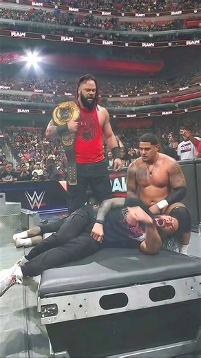 Zilla Fatu will attack Roman Reigns in his debut. #wwe #zillafatu #romanreigns #wrestling #shorts